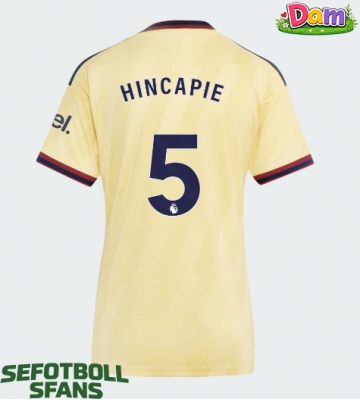 Arsenal Piero Hincapie #5 Tredje Tröja Kvinnor 2026-27 Kortärmad